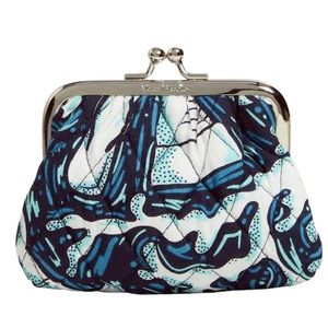 Vera Bradley Kiss Coin Purse NWT